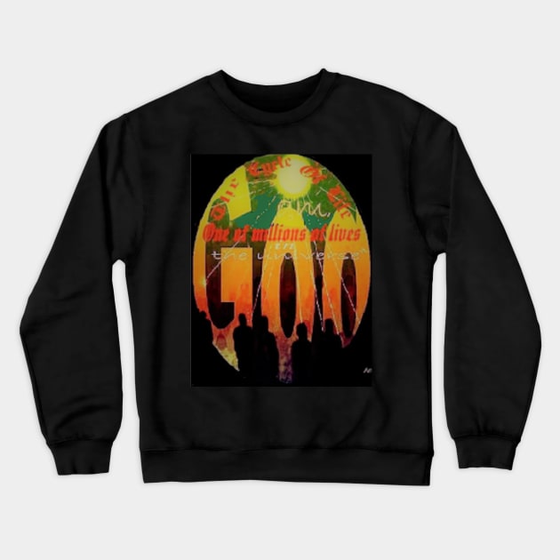 Cycle of Life Crewneck Sweatshirt by A-corona